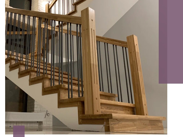 Реставрация деревянных и металлических лестниц в Архангельске