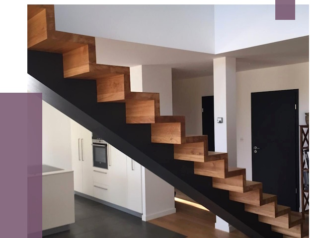 Изготовление деревянных лестниц в Архангельске от 87389 руб. | ПРОЛЁТ-Рхн