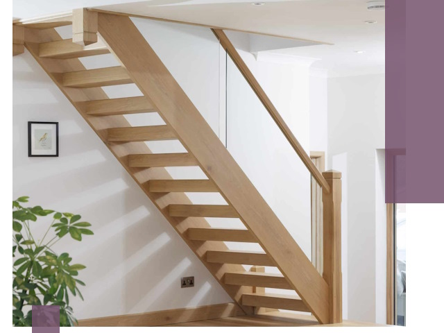 Изготовление деревянных лестниц под ключ в Архангельске для дома