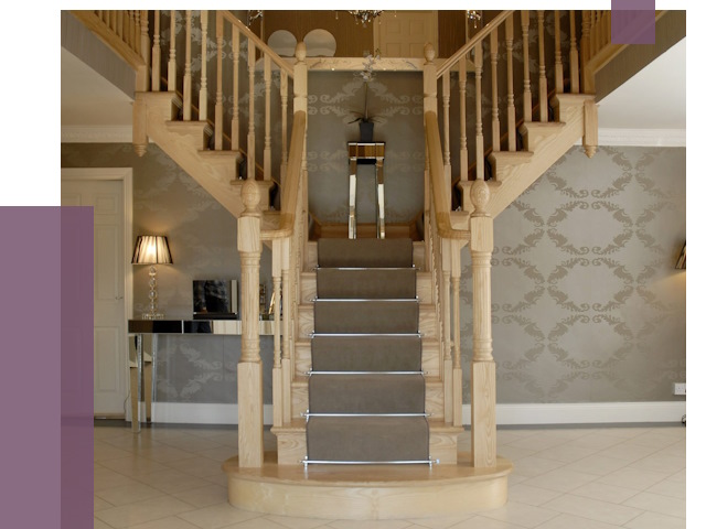 Монтаж деревянных лестниц в Архангельске от 7659 руб. 