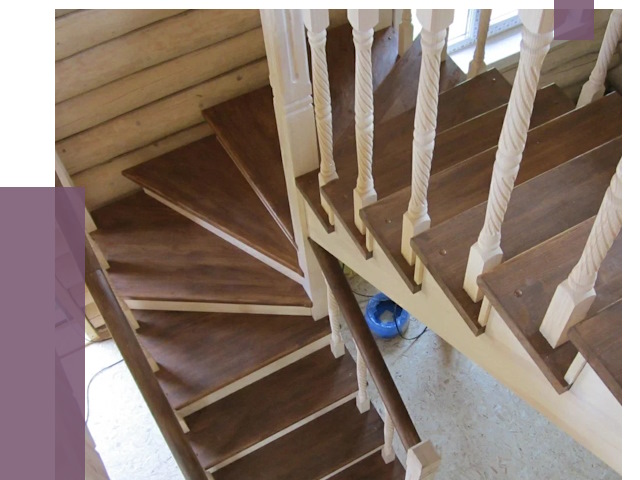 Реставрация деревянных лестниц в Архангельске от 4318 руб.