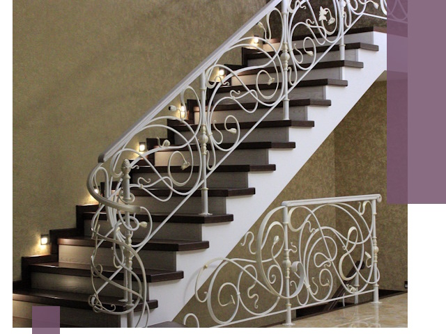 Кованые лестницы под ключ в Архангельске — изготовление и монтаж