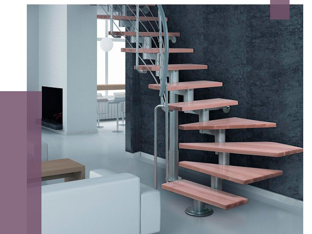 Модульные лестницы в Архангельске от 16964 руб. — купить в ПРОЛЁТ-Рхн