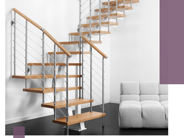 Модульные лестницы под ключ в Архангельске — монтаж и изготовление