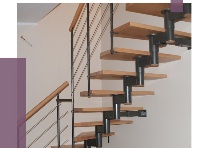 Изготовление модульных лестниц в Архангельске от 11566 руб. 