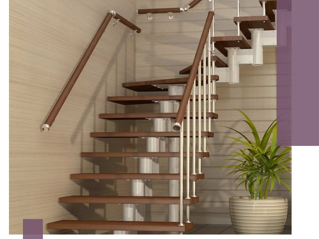 Изготовление модульных лестниц под ключ в Архангельске