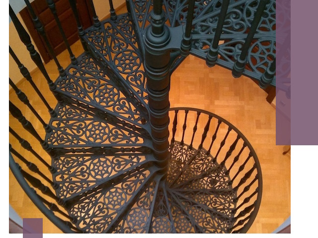 Винтовые лестницы под ключ в Архангельске: производство и монтаж