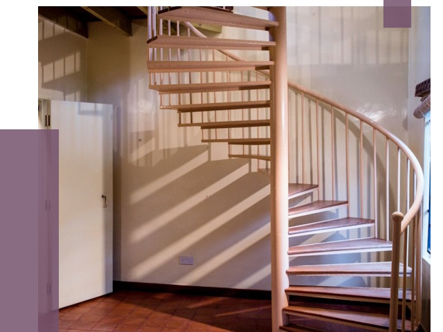 Изготовление винтовых лестниц на заказ в Архангельске от 76593 руб. | ПРОЛЁТ-Рхн