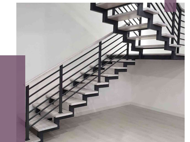 Лестницы на металлокаркасе под ключ в Архангельске от 12851 руб. | ПРОЛЁТ-Рхн