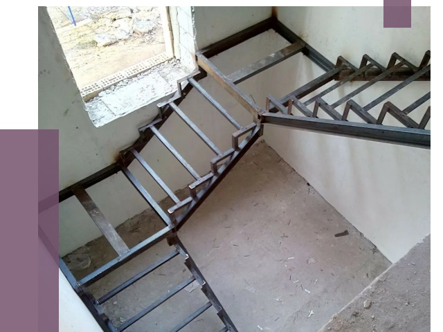 Монтаж лестниц на металлокаркасе в Архангельске от 12851 руб. — ПРОЛЁТ-Рхн