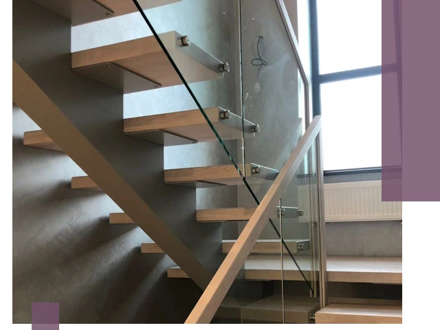 Изготовление лестниц на монокосоуре в Архангельске с монтажом и гарантией