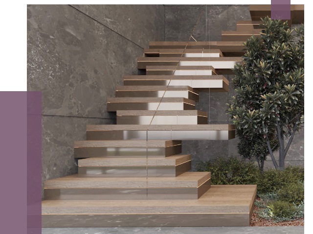 Современные лестницы в Архангельске от 13879 руб. | ПРОЛЁТ-Рхн