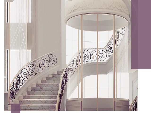 Элитные лестницы на заказ высокого класса в Архангельске