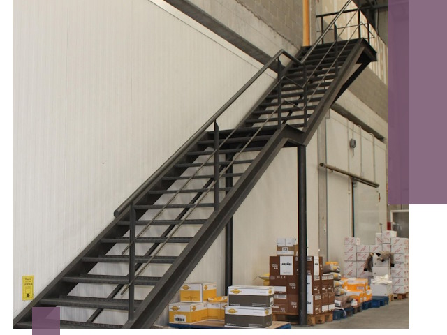 Лестницы для производства в Архангельске — изготовление и монтаж