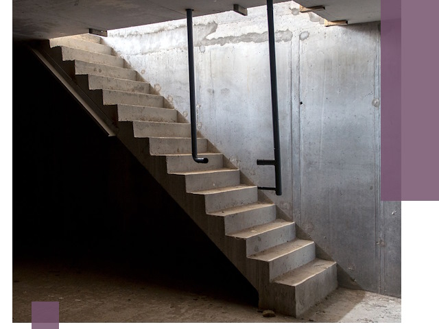 Изготовление и монтаж лестниц в подвале в Архангельске