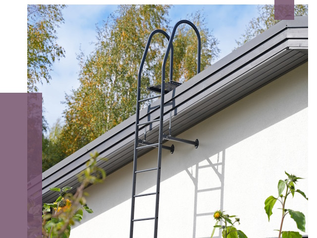 Лестницы на крышу в Архангельске от 19225 руб. — монтаж и монтаж ПРОЛЁТ-Рхн