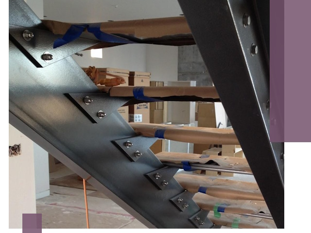 Усиление лестничных конструкций и усиление опор в Архангельске