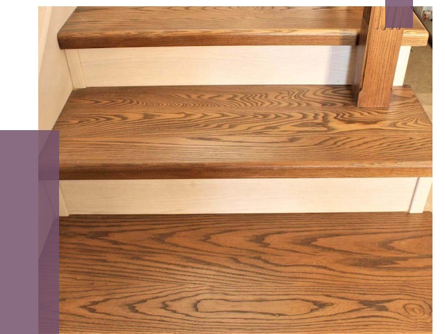 Буковые лестницы под ключ в Архангельске от 12594 руб.