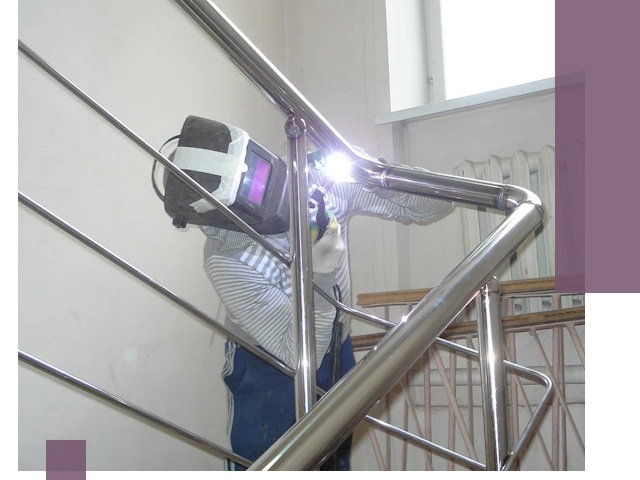 Монтаж перил и ограждений качественно в Архангельске