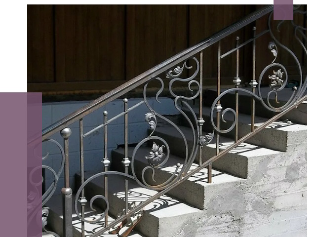 Кованые перила в Архангельске от 8739 руб. под ключ — качество от ПРОЛЁТ-Рхн