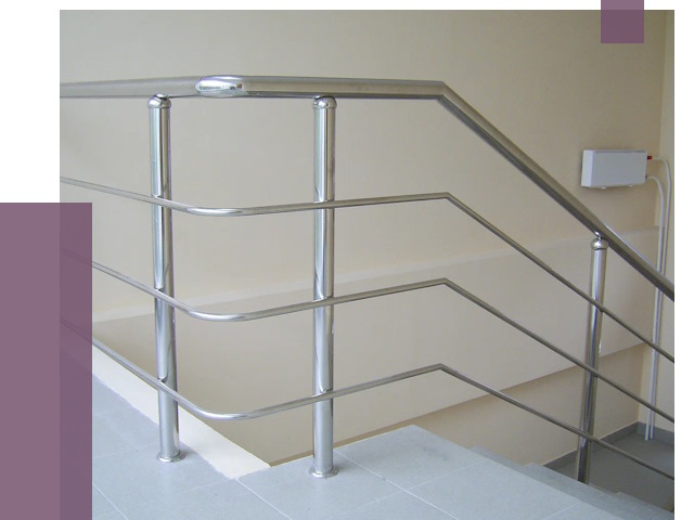 Алюминиевые перила в Архангельске от 6374 руб. под ключ | ПРОЛЁТ-Рхн