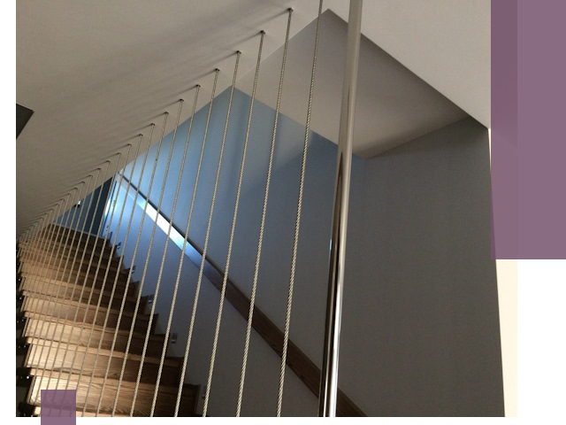 Тросовые перила под ключ в Архангельске — производство и монтаж