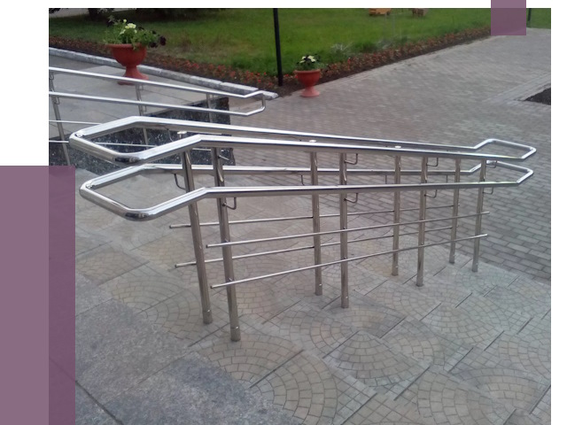 Перила для инвалидов в Архангельске от 7629 руб. под ключ | ПРОЛЁТ-Рхн