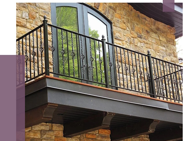 Балконные ограждения в Архангельске от 8071 руб. — купить | ПРОЛЁТ-Рхн