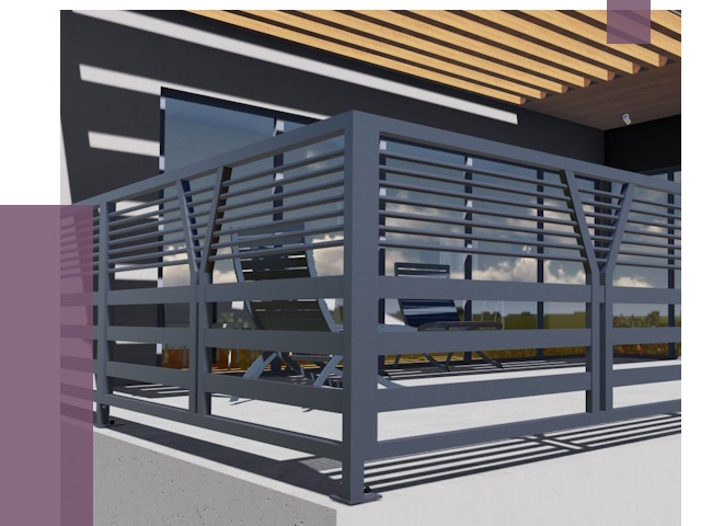 Изготовление балконных ограждений в Архангельске от 10795 руб. | ПРОЛЁТ-Рхн