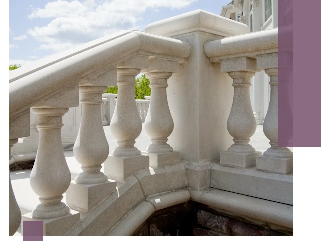 Балюстрады из металла и камня под ключ в Архангельске