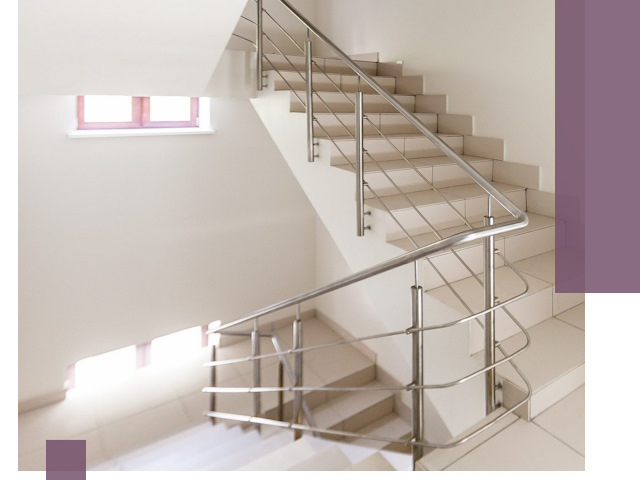 Установка и замена перил в подъезде в Архангельске