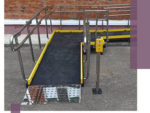 Изготовление наклонных пандусов для инвалидов в Архангельске