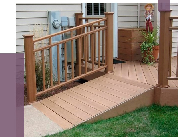 Пандус на крыльцо в Архангельске под ключ от 7814 руб. 