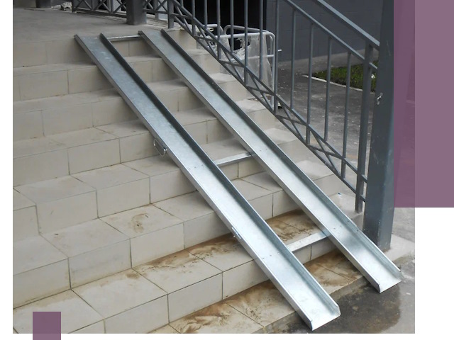 Пандусы для детских колясок в Архангельске: изготовление и монтаж