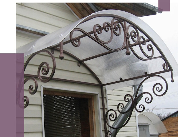 Изготовление козырьков в Архангельске от 7402 руб. — заказать | ПРОЛЁТ-Рхн