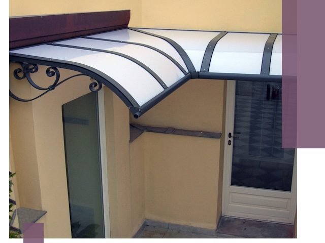 Монтаж козырьков любой сложности в Архангельске под ключ