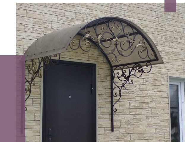 Ремонт козырьков в Архангельске от 7454 руб.  | ПРОЛЁТ-Рхн