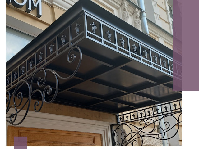 Ремонт козырьков и навесов в Архангельске — быстро и качественно