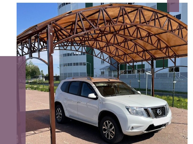 Недорогие навесы в Архангельске от 43180 руб. | ПРОЛЁТ-Рхн