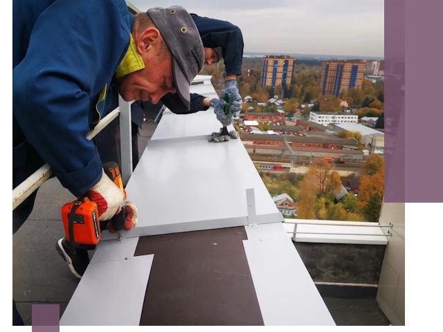 Монтаж парапетов в Архангельске — установка прочных металлических ограждений