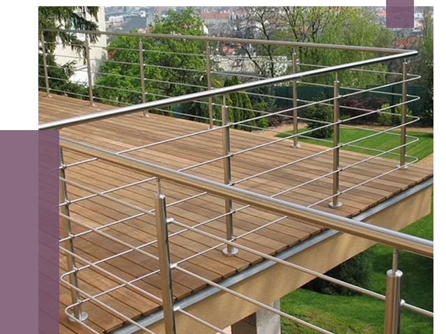 Алюминиевые парапеты в Архангельске под ключ от 7814 руб. 