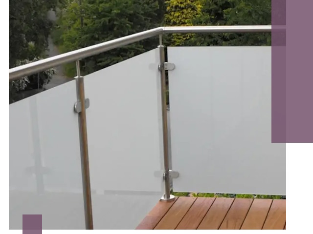 Алюминиевые парапеты для балконов и террас в Архангельске