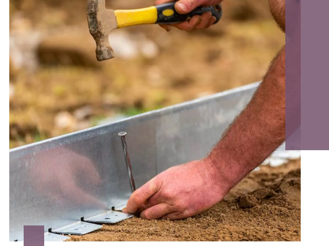 Монтаж металлических бордюров в Архангельске быстро и качественно
