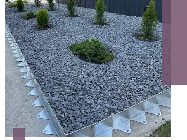 Оцинкованные металлические бордюры под заказ в Архангельске