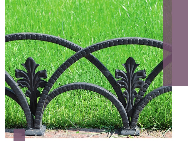 Декоративные металлические бордюры под ключ в Архангельске