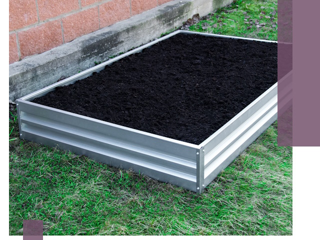 Металлические бордюры для грядок в Архангельске: прочность и аккуратность