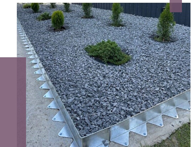 Металлические бордюры для клумб в Архангельске от 4369 руб.