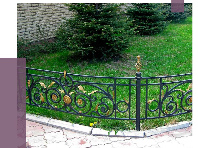 Кованые газонные ограждения в Архангельске от 7659 руб. — ПРОЛЁТ-Рхн