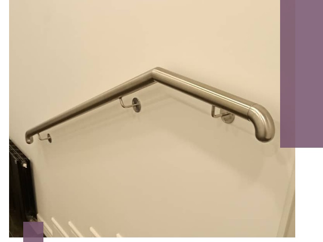 Изготовление пристенных поручней в Архангельске под ключ за сроки