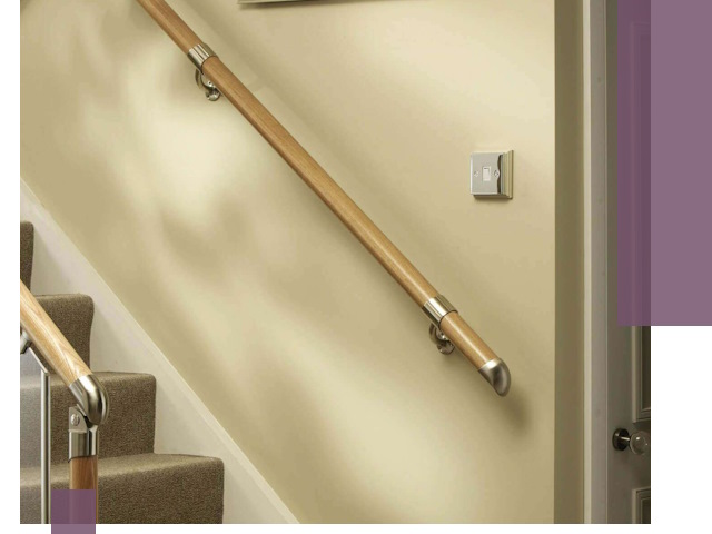Монтаж пристенных поручней профессионально в Архангельске